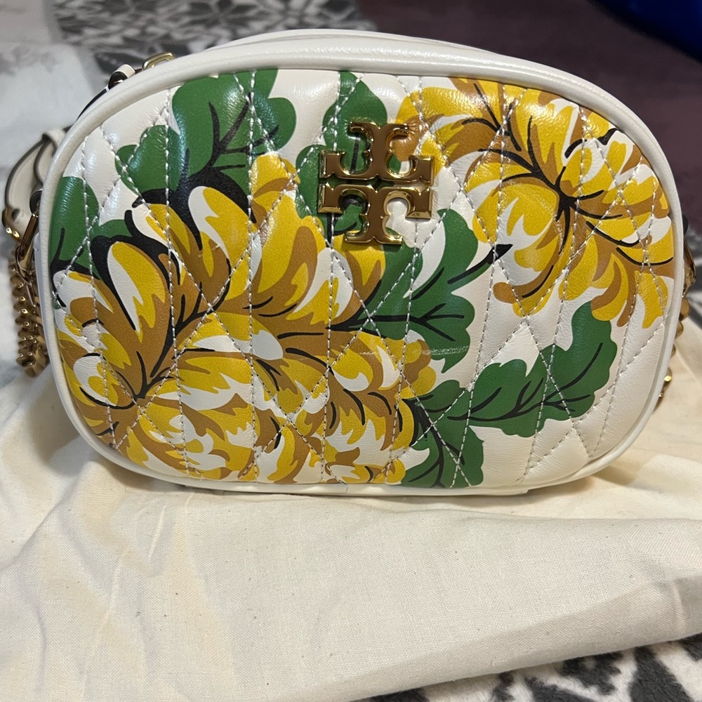 Tory Burch crossbody bag with floral design
